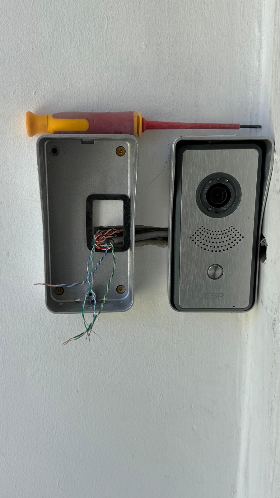 Video door entry system installed by AVAG Electrical in London